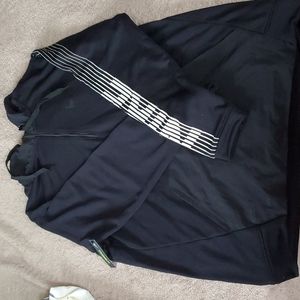Nike Dri-fit 3/4 zip hooded shirt